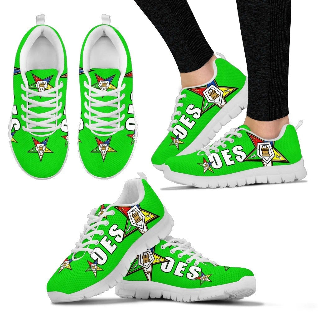 Tothetopcloset Footwear - OEStar Green Sneakers J5