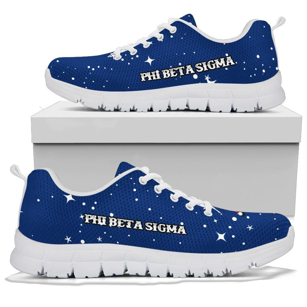 Tothetopcloset Footwear - Phi Beta Sigma Christmas Sneakers J09