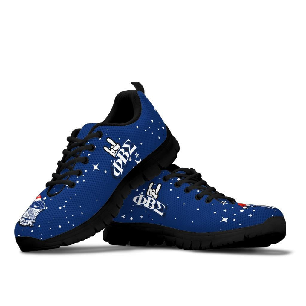 Tothetopcloset Footwear - Phi Beta Sigma Christmas Sneakers J09