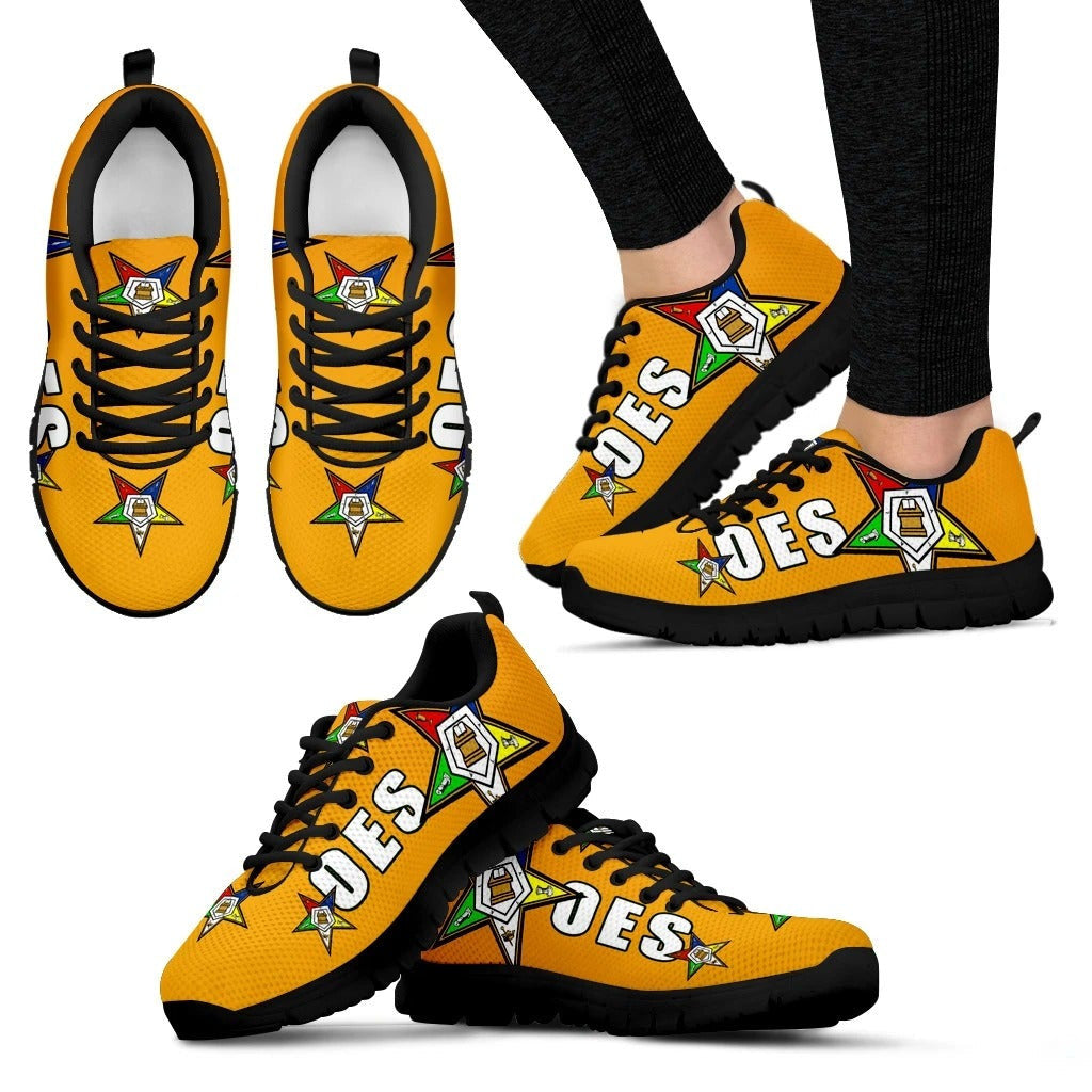 Tothetopcloset Footwear - OEStar Yellow Sneakers J5