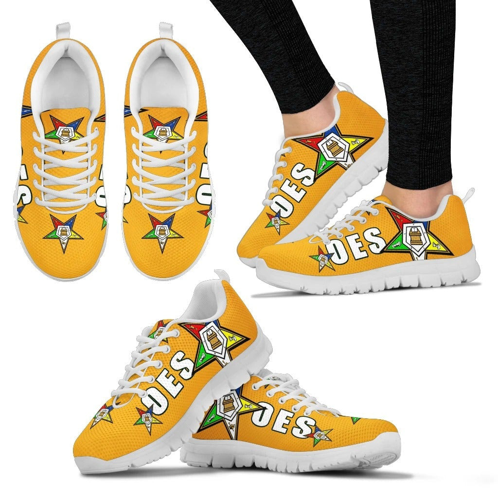 Tothetopcloset Footwear - OEStar Yellow Sneakers J5