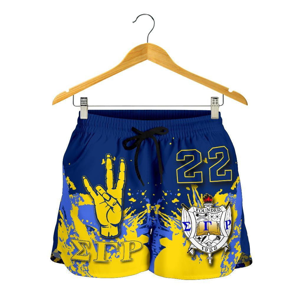 Sorority Short - Sigma Gamma Rho Shorts Spaint Style