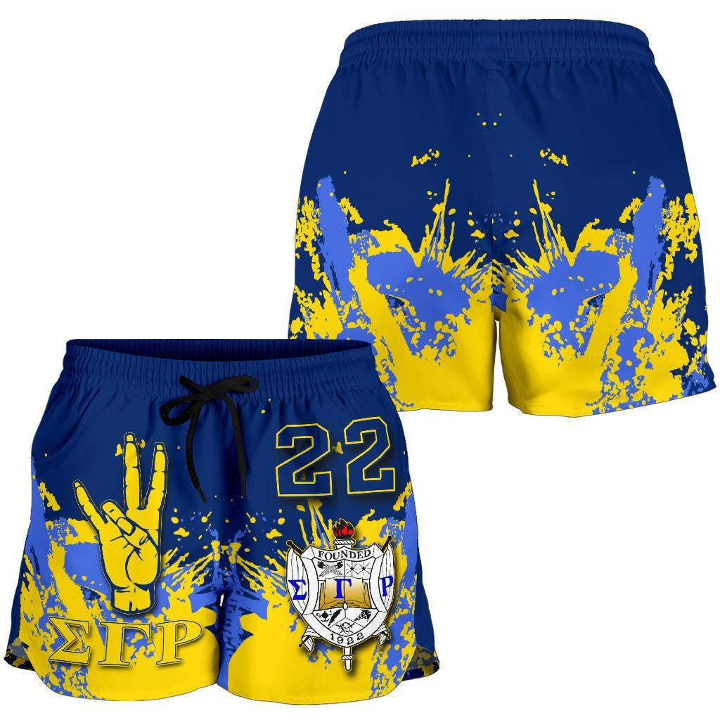 Sorority Short - Sigma Gamma Rho Shorts Spaint Style