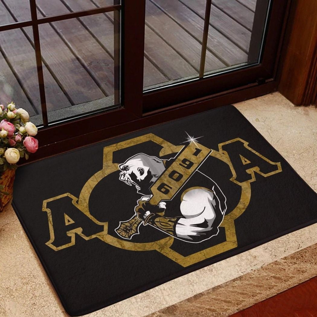 Tothetopcloset  Door Mat - Alpha Phi Alpha Abe Door Mat J5