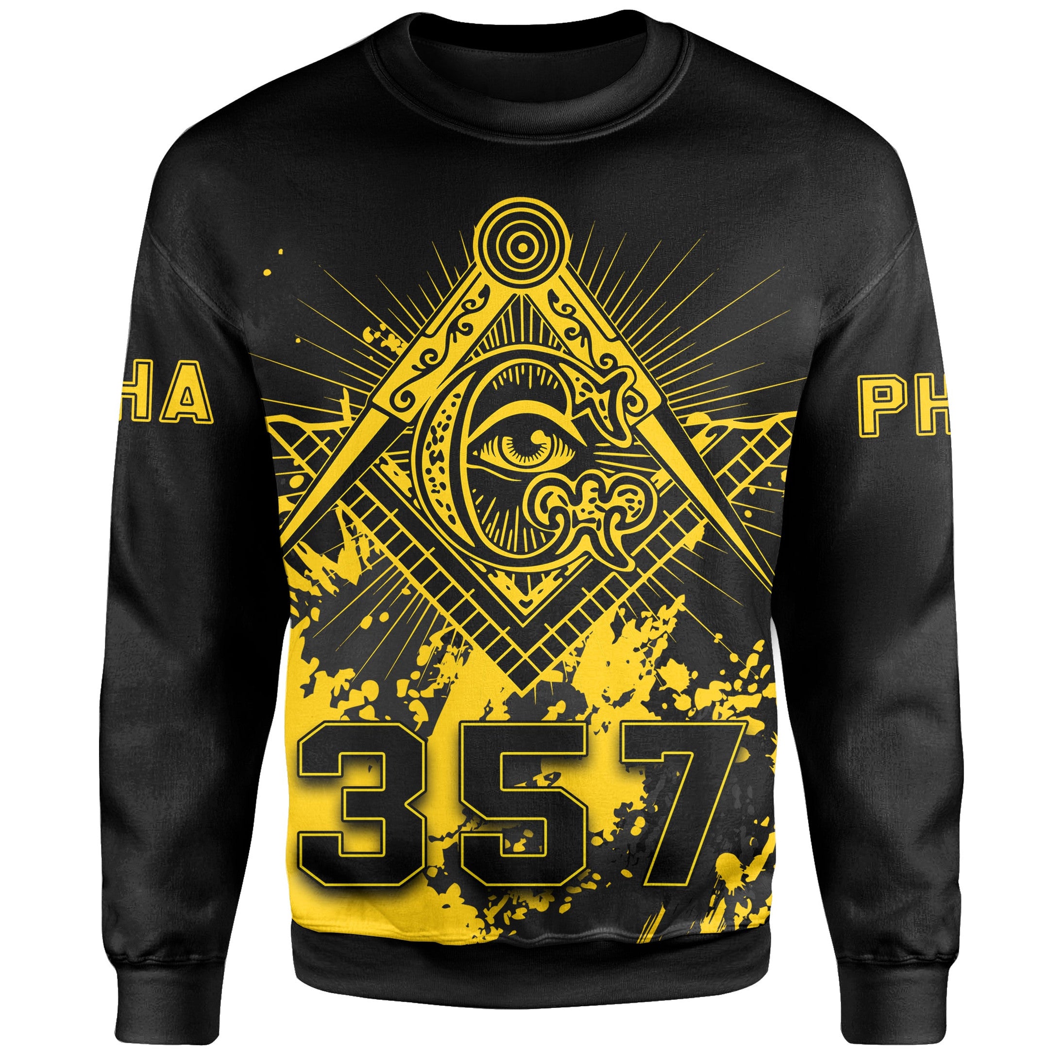 Fraternity Sweatshirt - Prince Hall Freemasonry Sweatshirt - Spaint Style