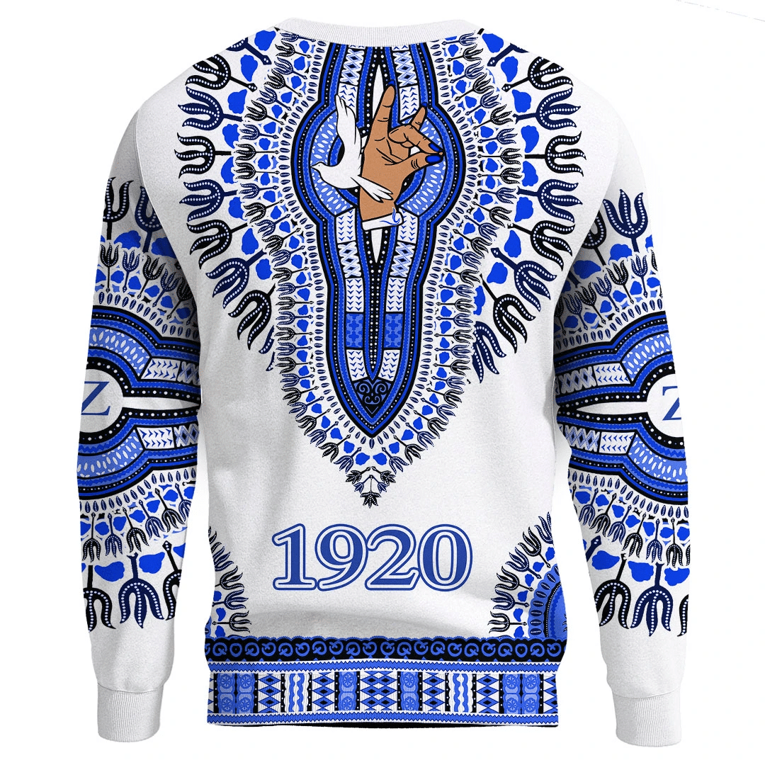 Sorority Sweatshirt - Zeta Phi Beta Dashiki Sweatshirts