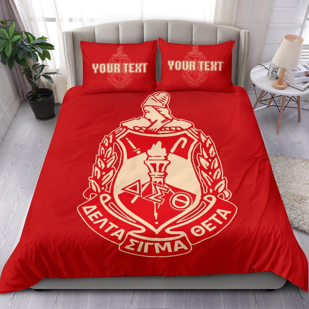 Sorority Bedding Set - Personalized Delta Sigma Theta Bedding Set Classic