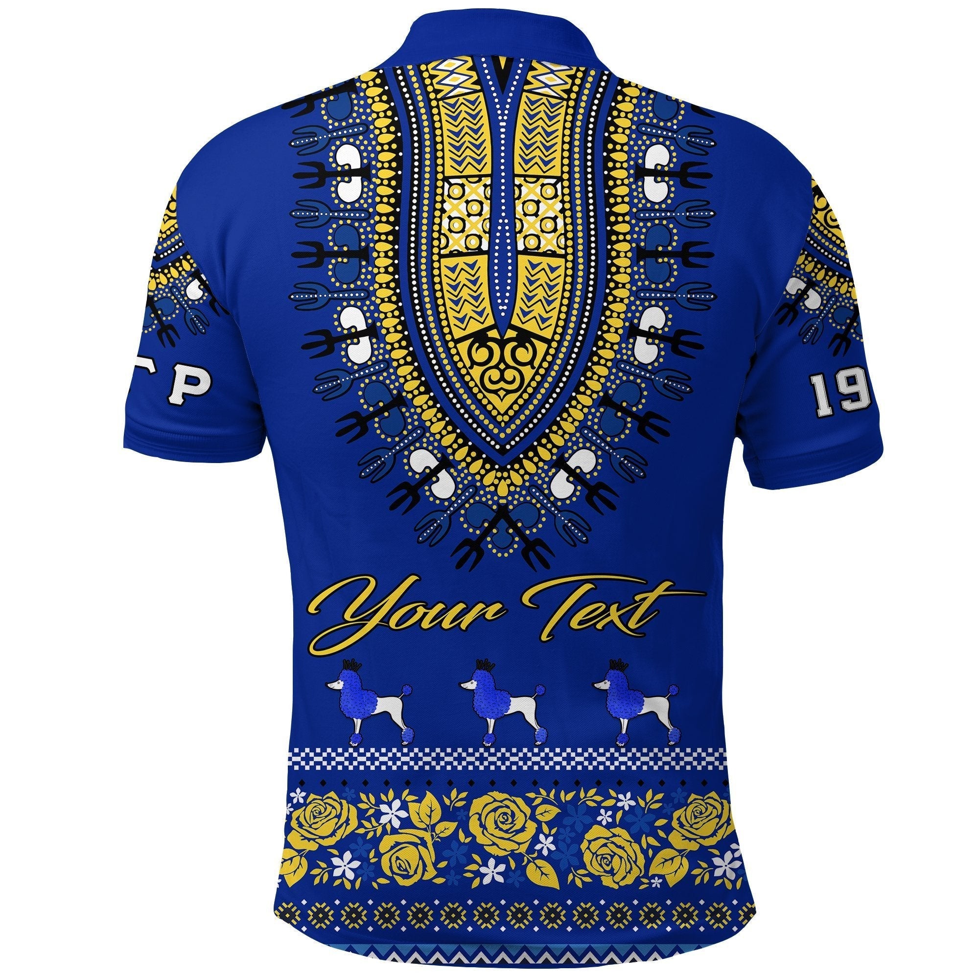 Sorority Polo - Personalized Sigma Gamma Rho Polo Shirt African Pattern