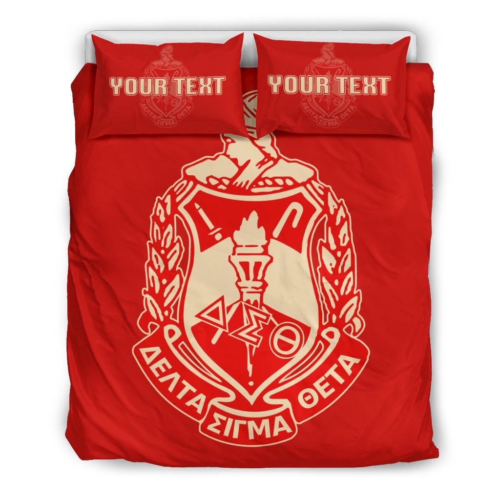 Sorority Bedding Set - Personalized Delta Sigma Theta Bedding Set Classic