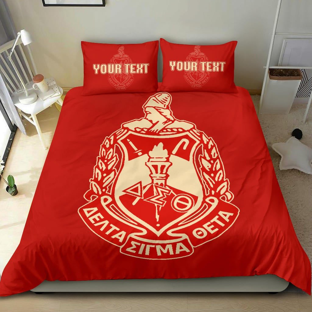 Sorority Bedding Set - Personalized Delta Sigma Theta Bedding Set Classic