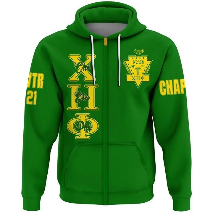 Sorority Hoodie - Personalized Chi Eta Phi Zip Hoodie