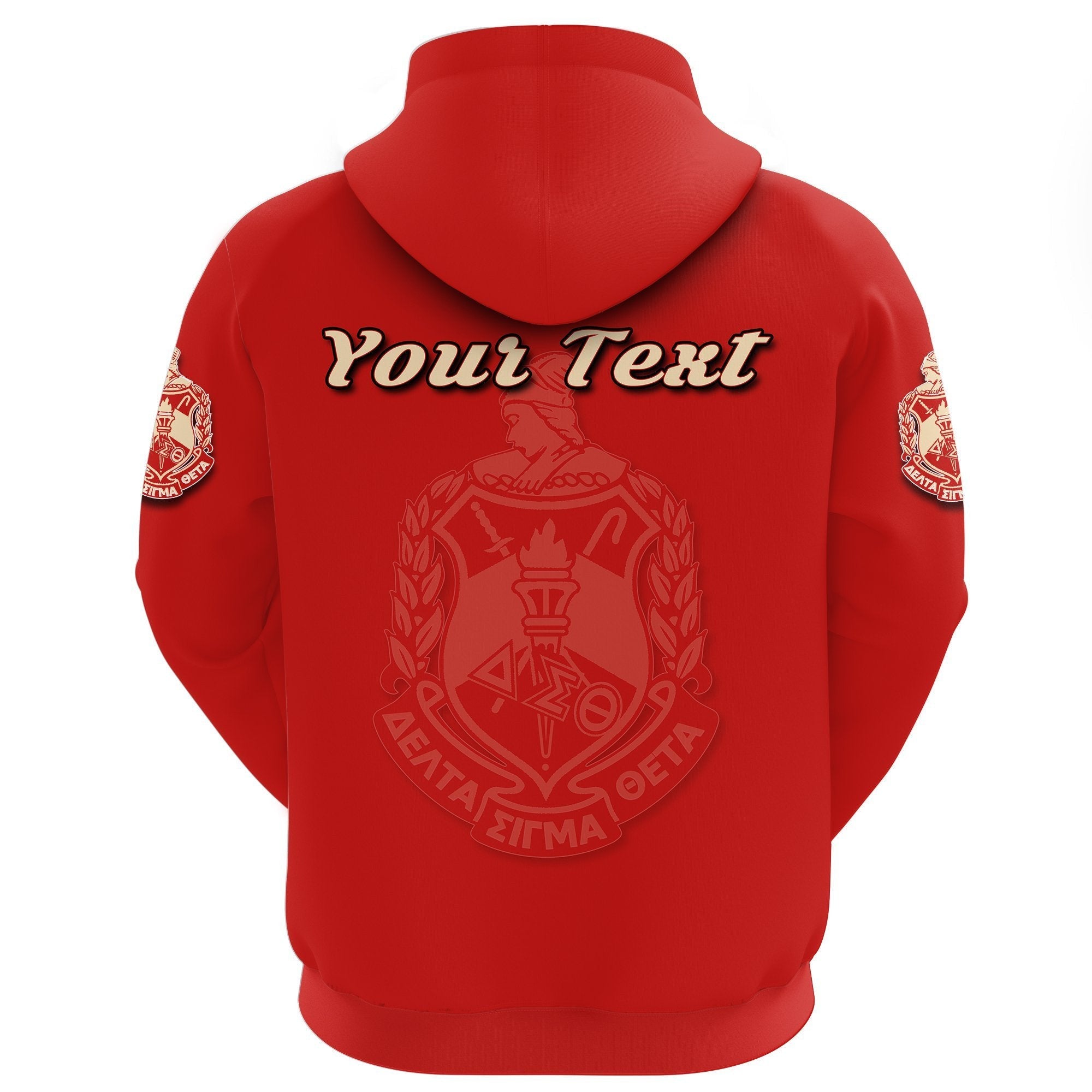 Sorority Hoodie - Personalized Delta Sigma Theta Zip Hoodie