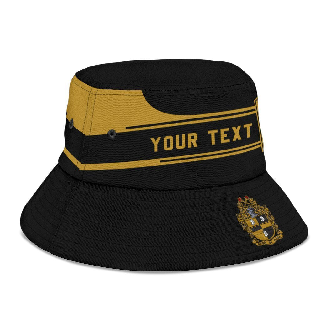 Tothetopcloset Bucket Hat - Personalized Alpha Phi Alpha - Simple Style J09