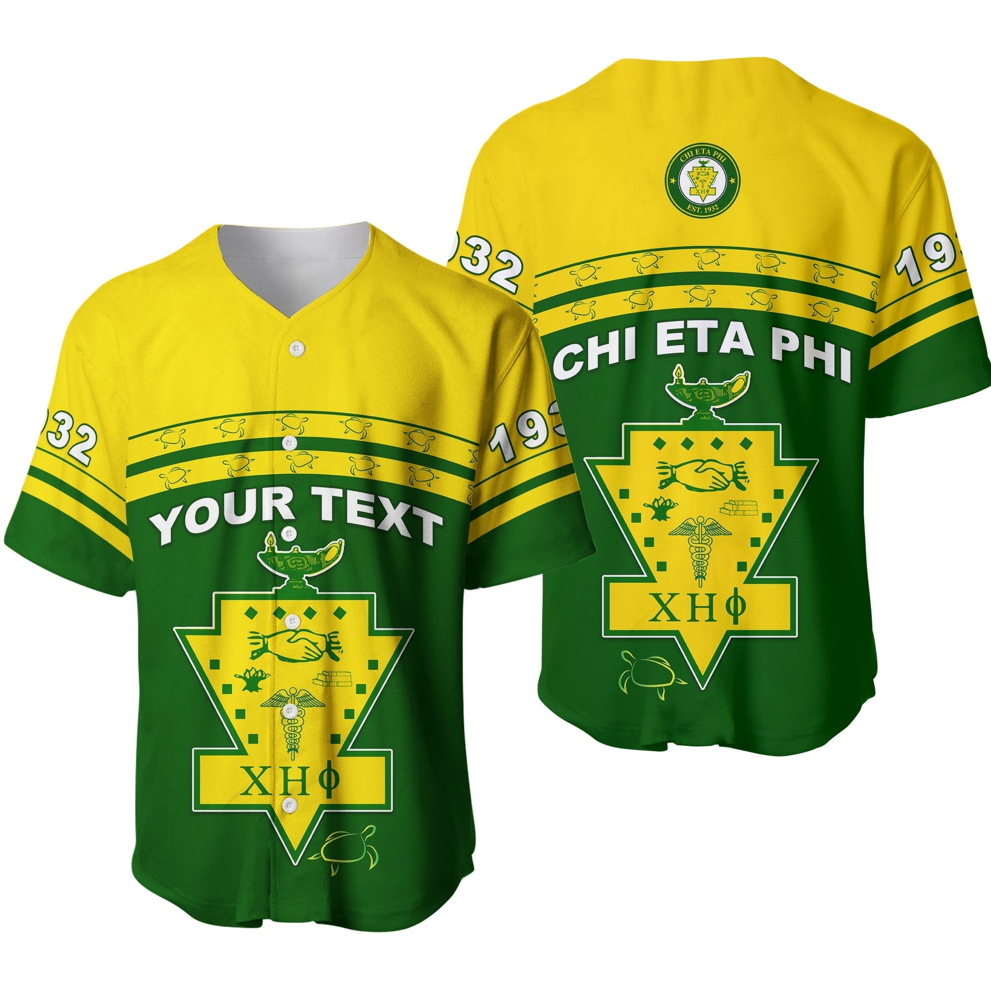 Sorority Baseball Jersey - Personalized Chi Eta Phi Baseball Jersey Since 1932 Service for Humanity