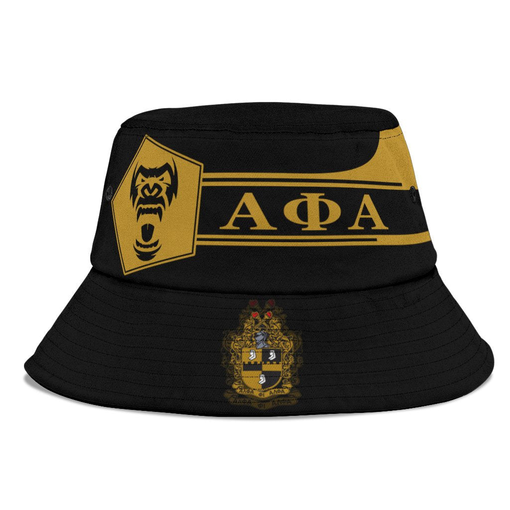 TothetopclosetBucket Hat - Personalized Alpha Phi Alpha - Simple Style J8
