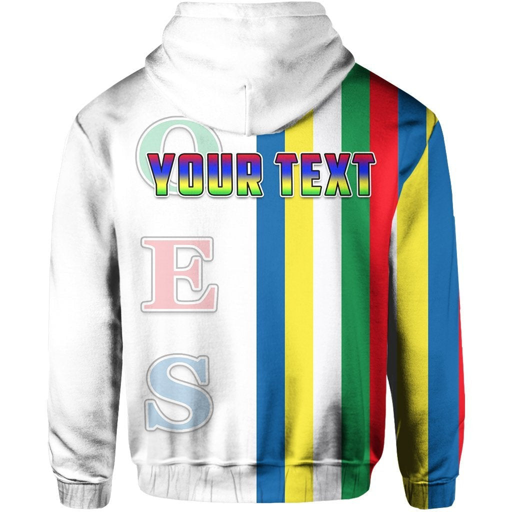 Sorority Hoodie - Personalized Order of the Eastern Star Zip Hoodie OES