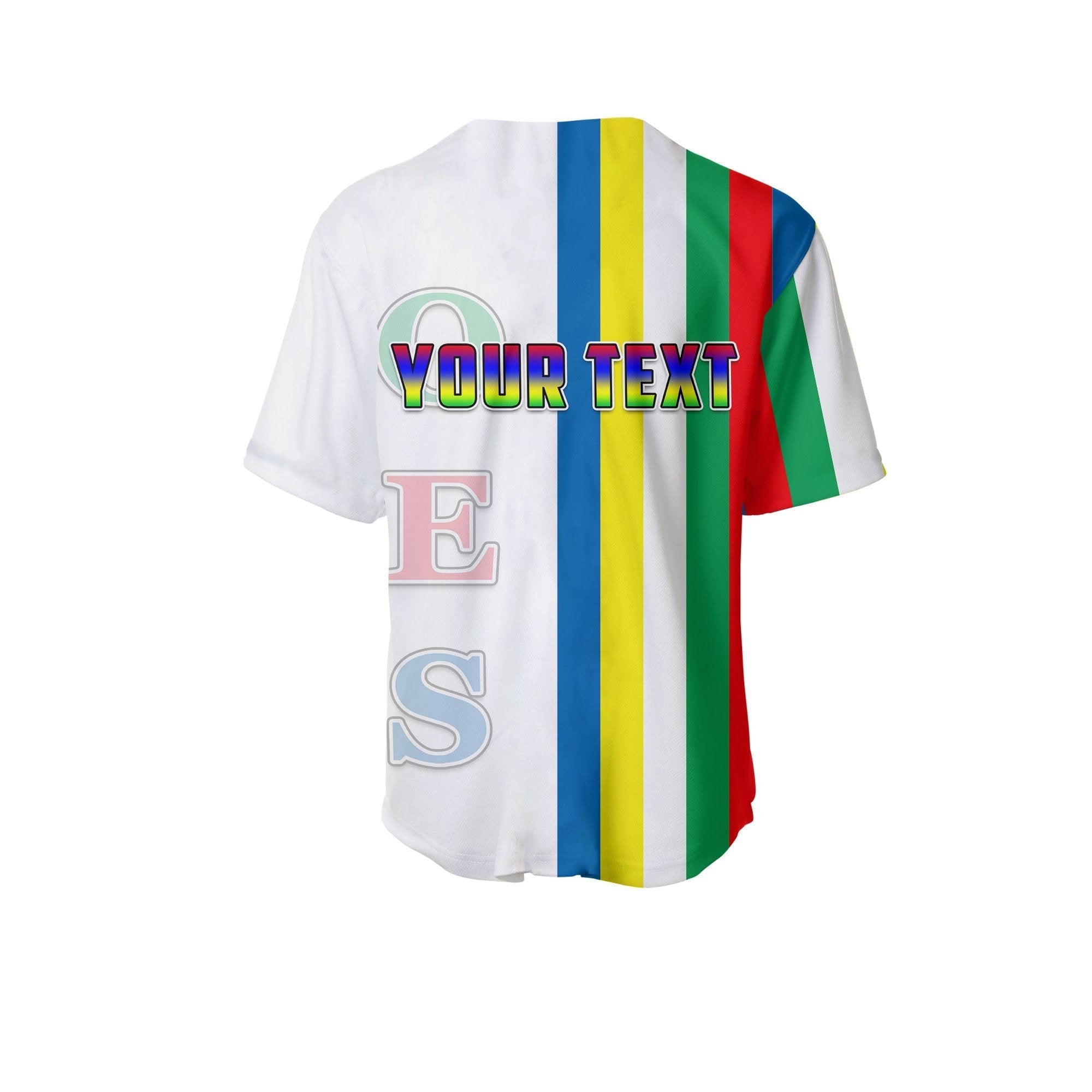 Sorority Baseball Jersey - Personalized Order of the Eastern Star Baseball Jersey OES