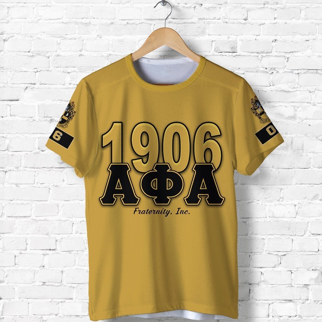 Fraternity TShirt - Personalized Alpha Phi Alpha 1906 TShirt