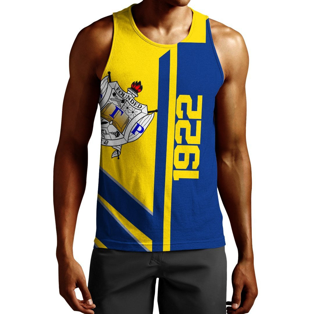 Sorority Tank Top - Sigma Gamma Rho SGR Half Concept Men's Tank Top