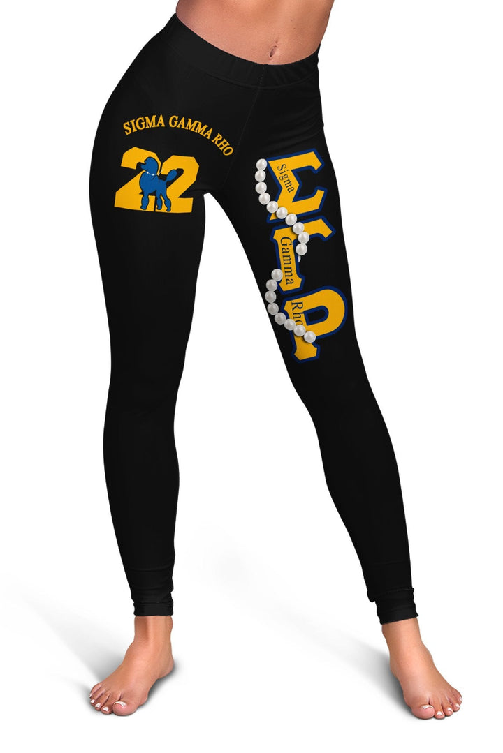 Sorority Legging - Sigma Gamma Rho Pearl Legging