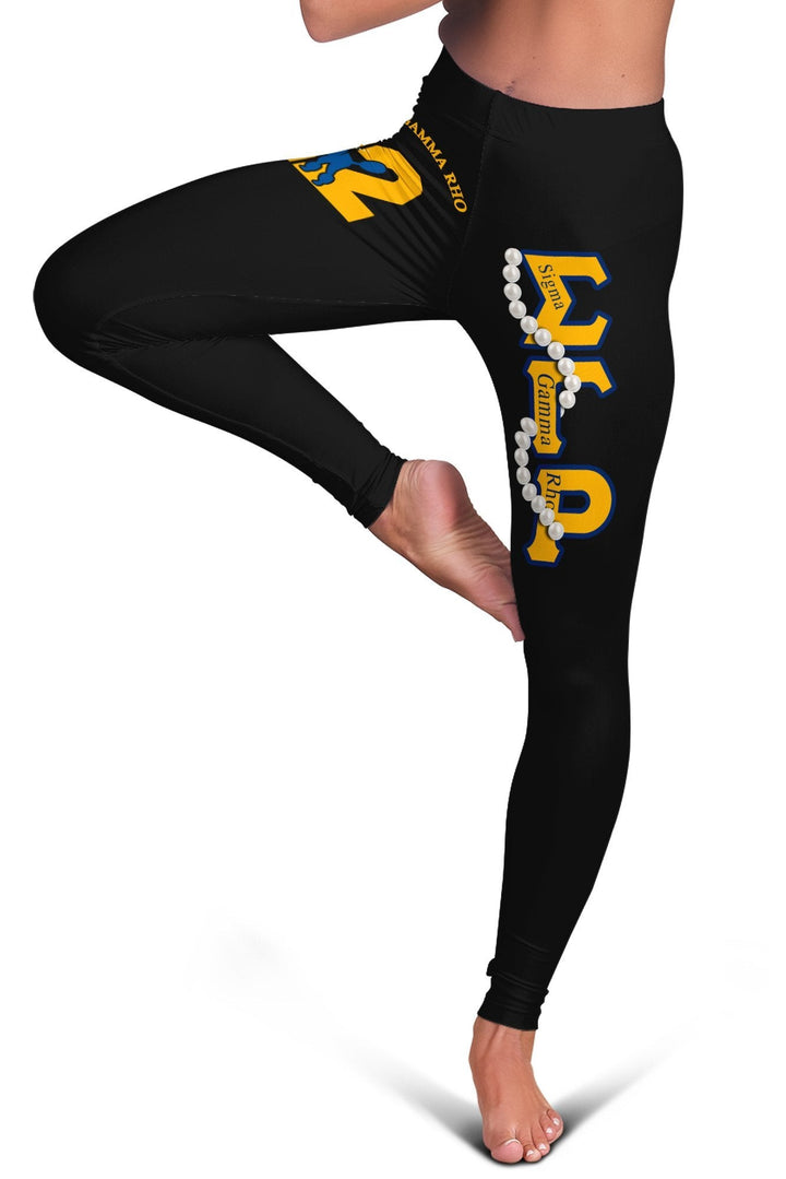 Sorority Legging - Sigma Gamma Rho Pearl Legging