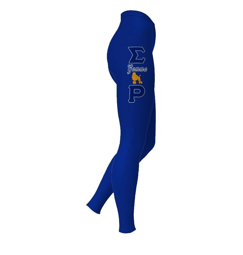 Sorority Legging - Sigma Gamma Rho Poodle Face Legging