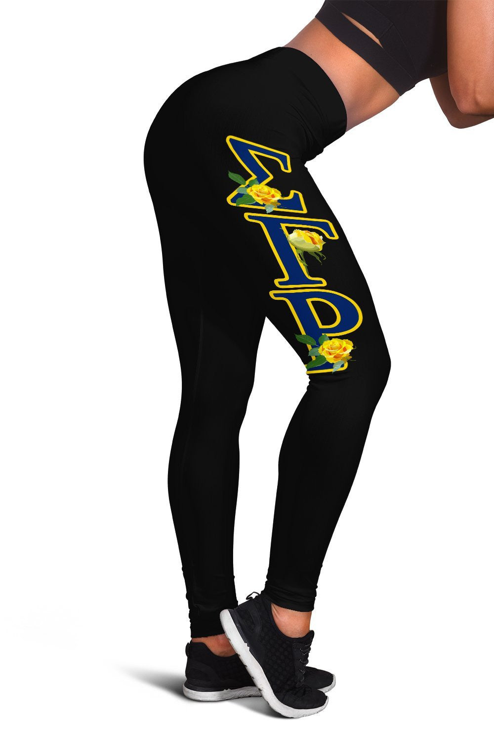 Sorority Legging - Sigma Gamma Rho Yellow Rose Legging
