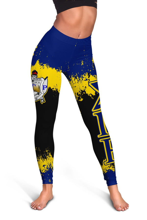 Sorority Legging - Sigma Gamma Rho Legging Face Style