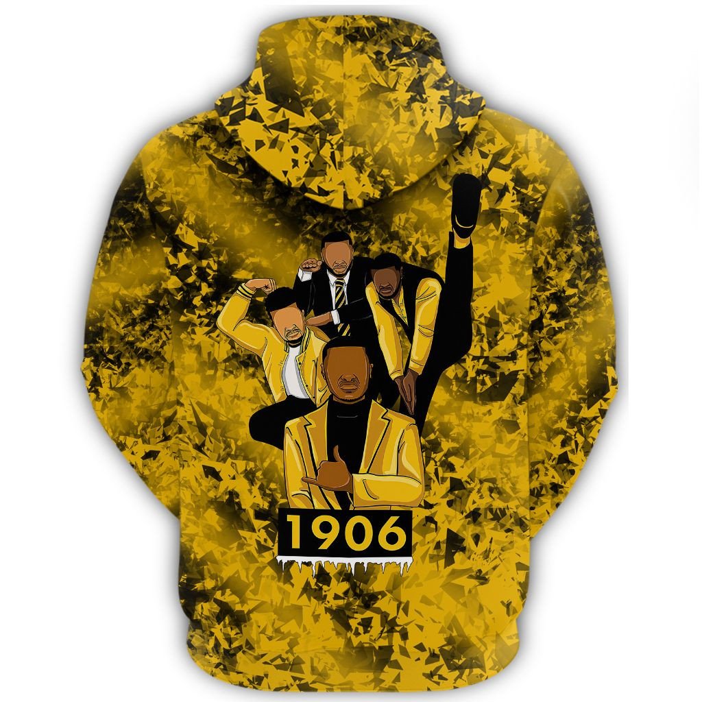 Fraternity Hoodie - Alpha Phi Alphas 1906 Diamond Pattern Hoodie