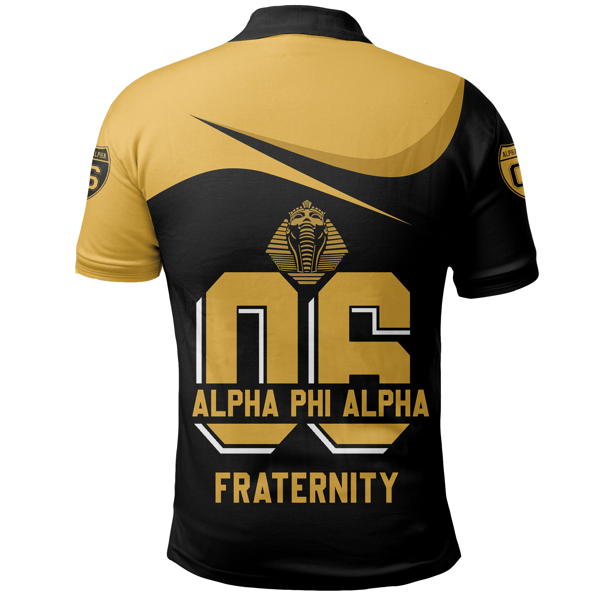 Fraternity Polo - Alpha Phi Alpha Curve Style Polo Shirt