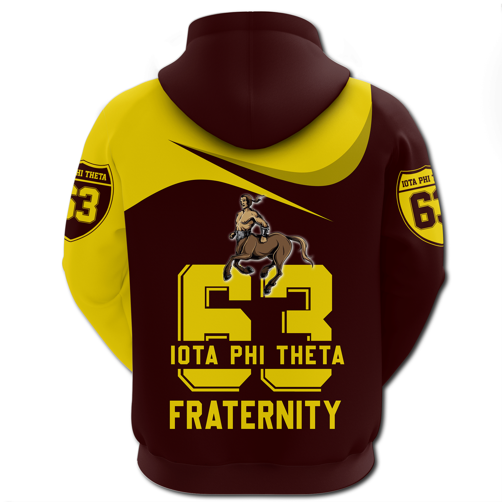 Fraternity Hoodie - Iota Phi Theta Curve Style Hoodie