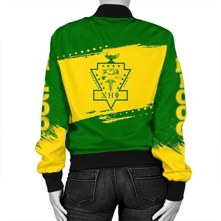 Sorority Jacket - Chi Eta Phi Indiana University Bomber Jacket