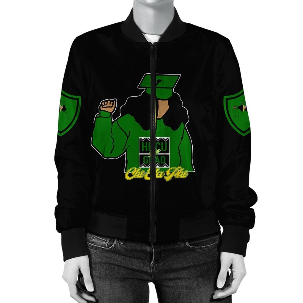 Sorority Jacket - Chi Eta Phi HBCU Style Bomber Jacket
