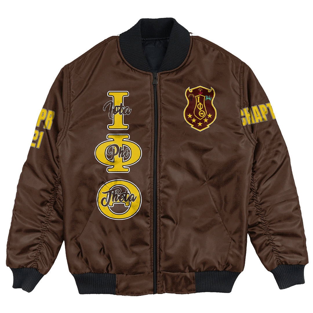 Fraternity Jacket - Personalized Iota Phi Theta Bomber Jackets