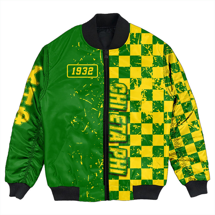Sorority Jacket - Chi Eta Phi Caro Style Bomber Jackets