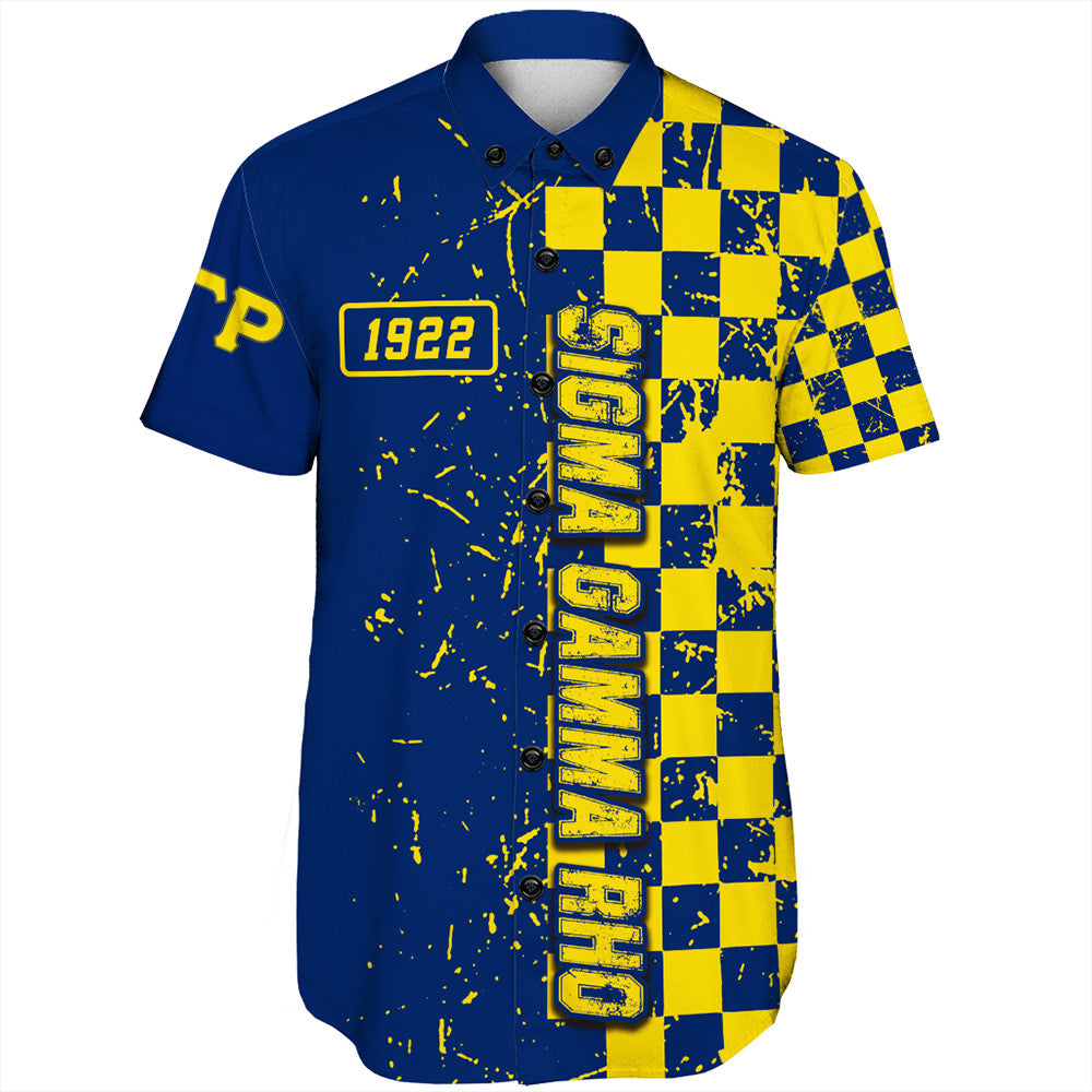Sorority Shirt - Sigma Gamma Rho Caro Style Short Sleeve Shirt