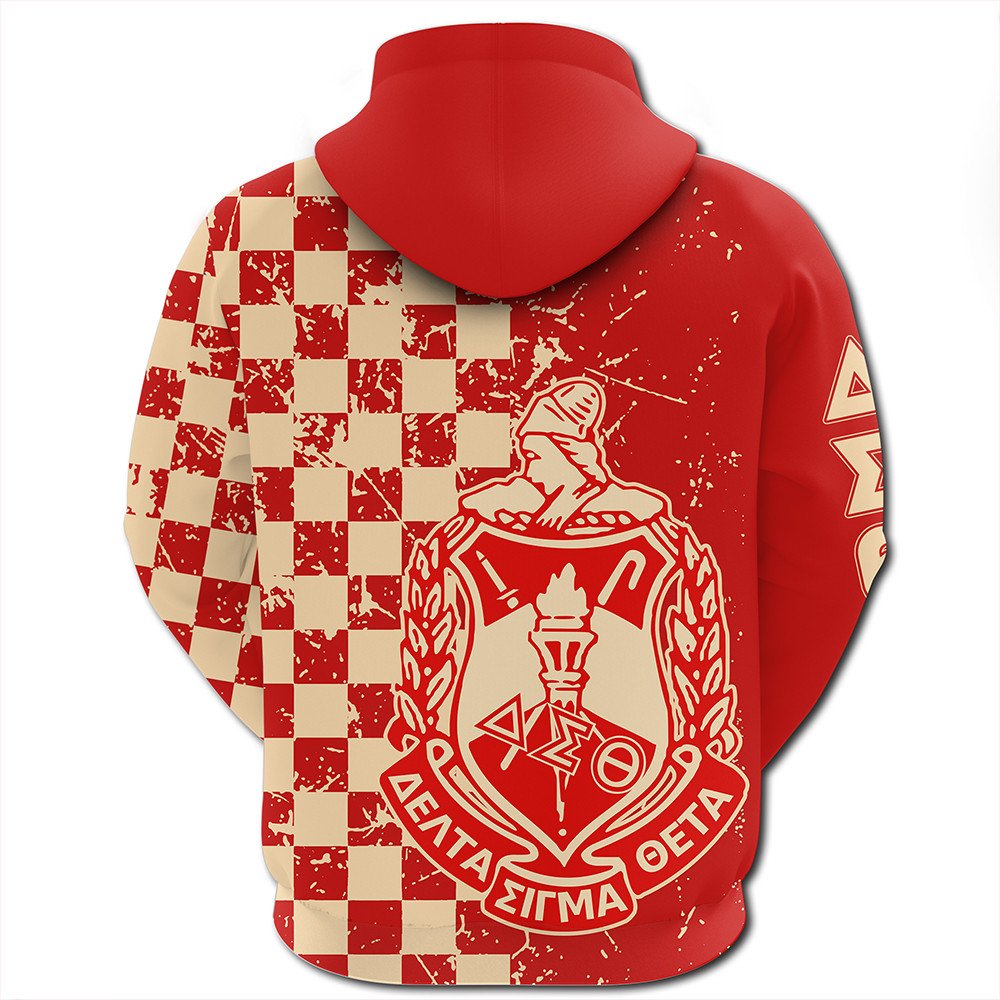 Sorority Hoodie - Delta Sigma Theta Caro Style Zip Hoodie