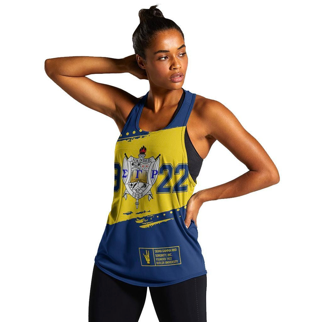 Sorority Tank Top  Tank Top - Sigma Gamma Rho University Women's Racerback Tank