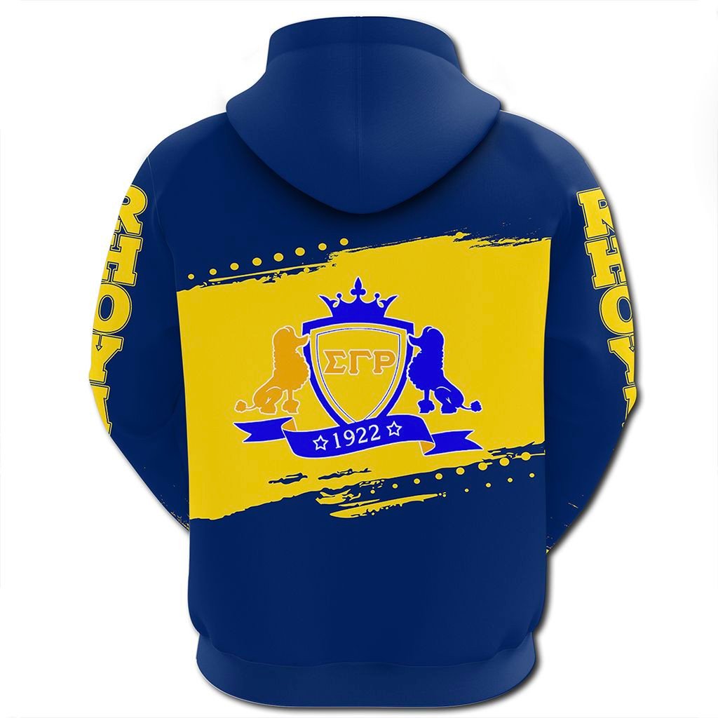 Sorority Hoodie - Sigma Gamma Rho University Zip Hoodie