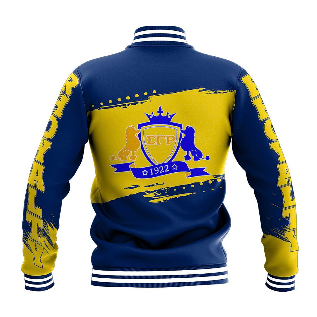 Sorority Jacket - Sigma Gamma Rho University Baseball Jacket