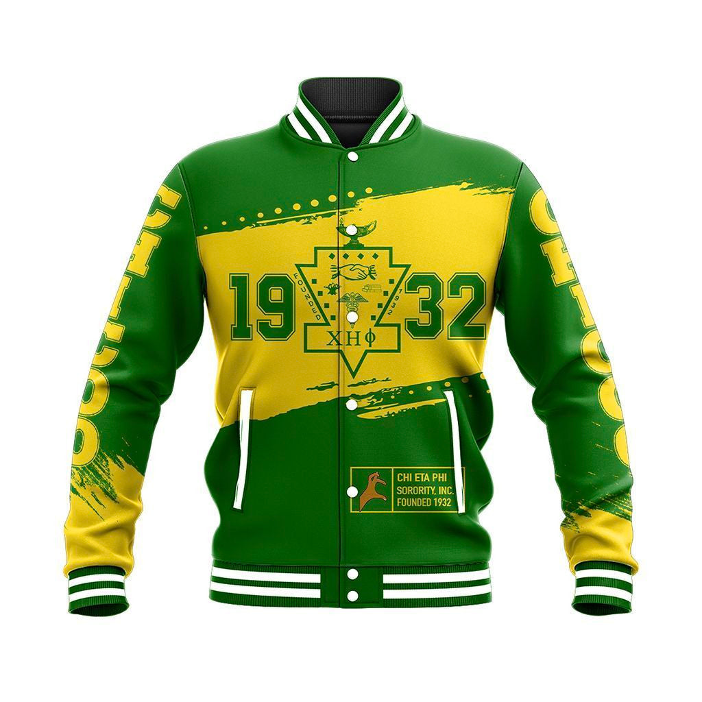 Sorority Jacket - Chi Eta Phi University Baseball Jacket