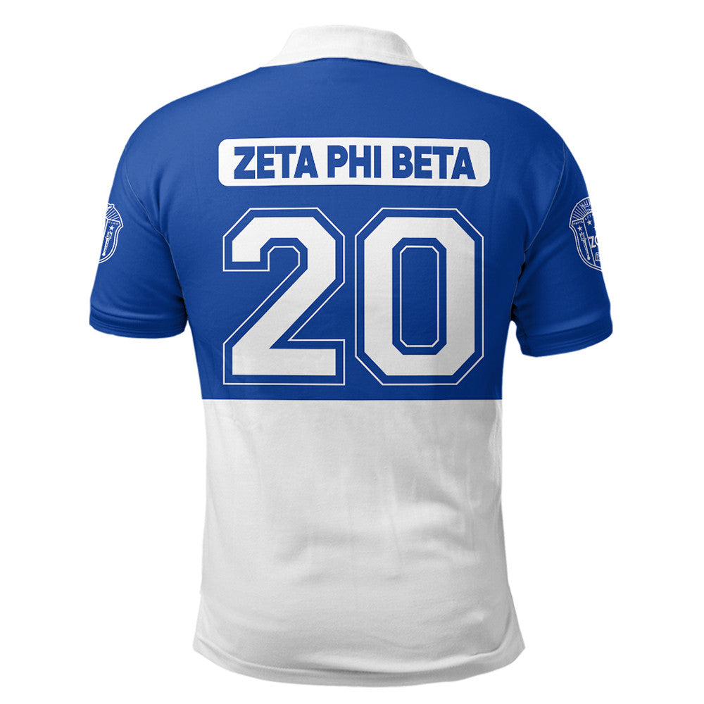 Sorority Polo - Zeta Phi Beta Sporty Premium Polo Shirt