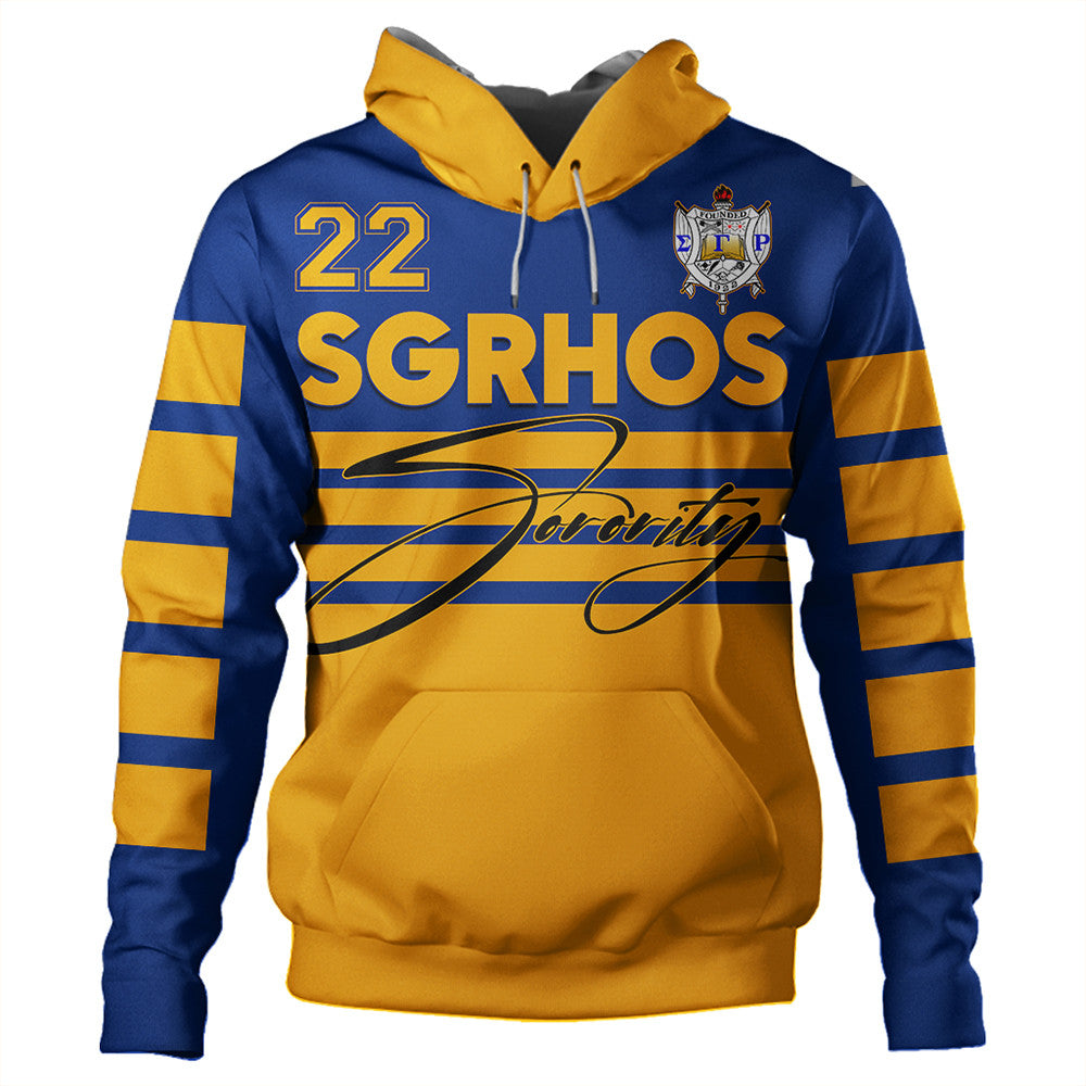Sorority Hoodie - Sigma Gamma Rho Sporty Premium Hoodie