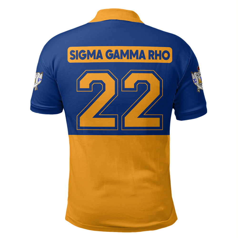 Sorority Polo - Sigma Gamma Rho Sporty Premium Polo Shirt