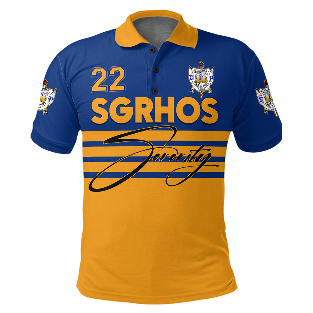Sorority Polo - Sigma Gamma Rho Sporty Premium Polo Shirt