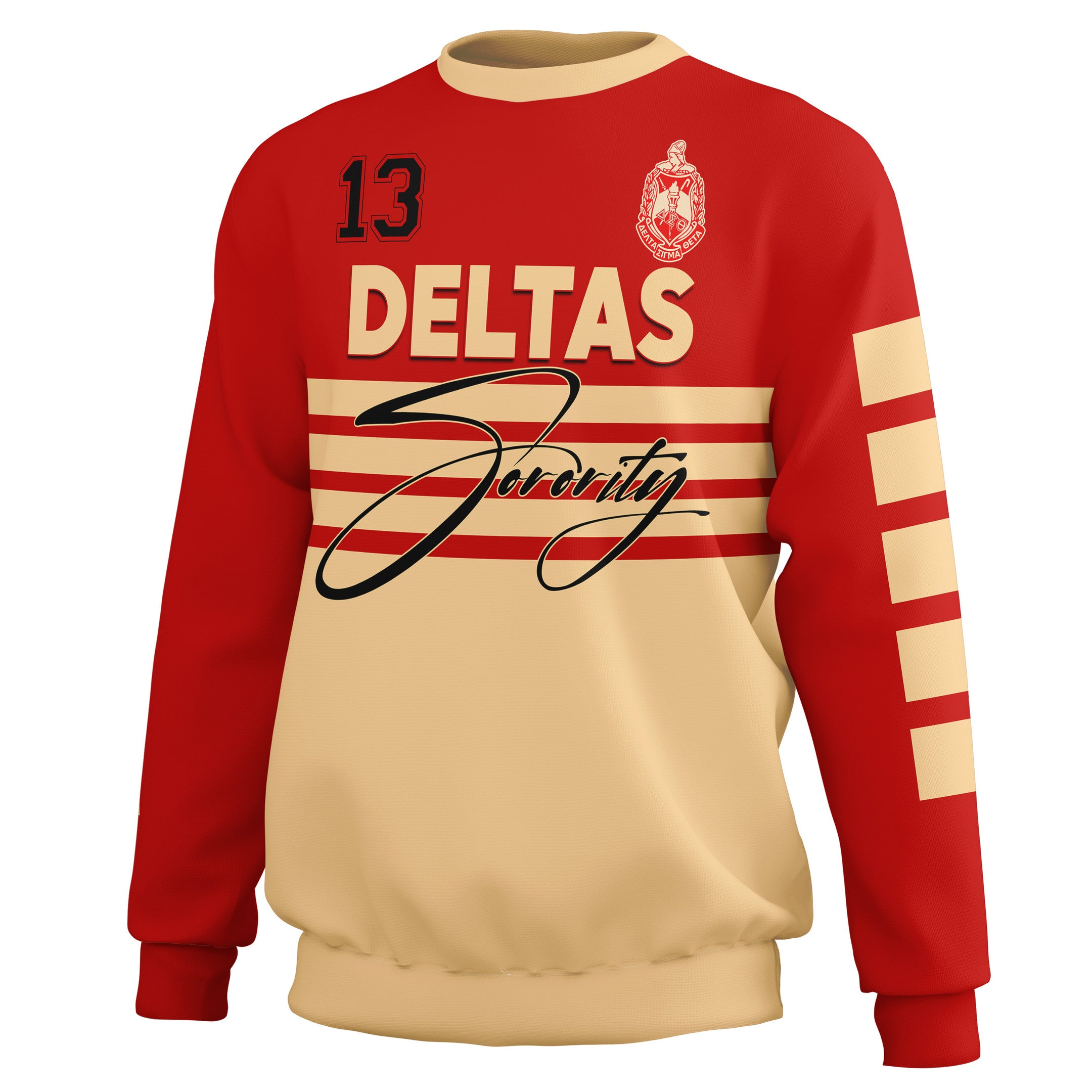 Sorority Sweatshirt - Delta Sigma Theta Sporty Premium Sweatshirt