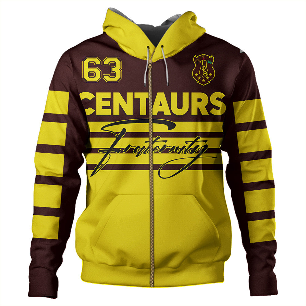 Fraternity Hoodie - Iota Phi Theta Sporty Premium Zip Hoodie