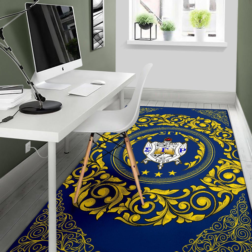 Sorority Area Rug - Sigma Gamma Rho Sorority