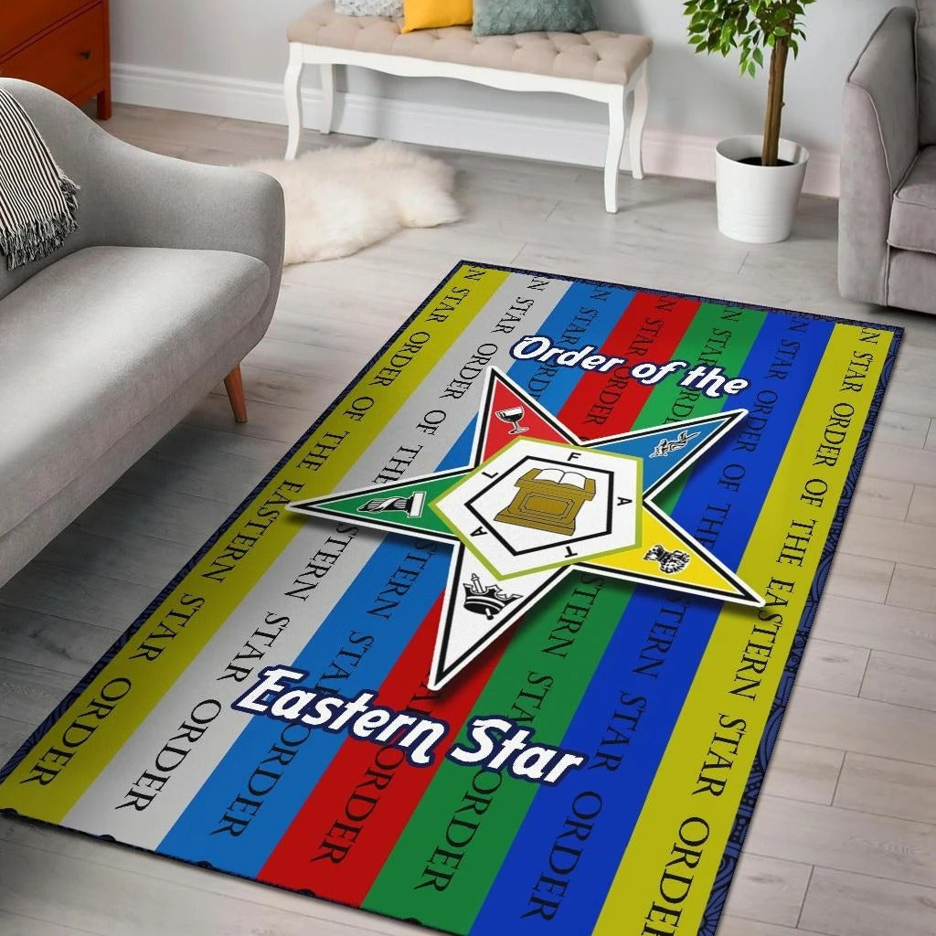 Sorority Area Rug - Order Of Eastern Star OES