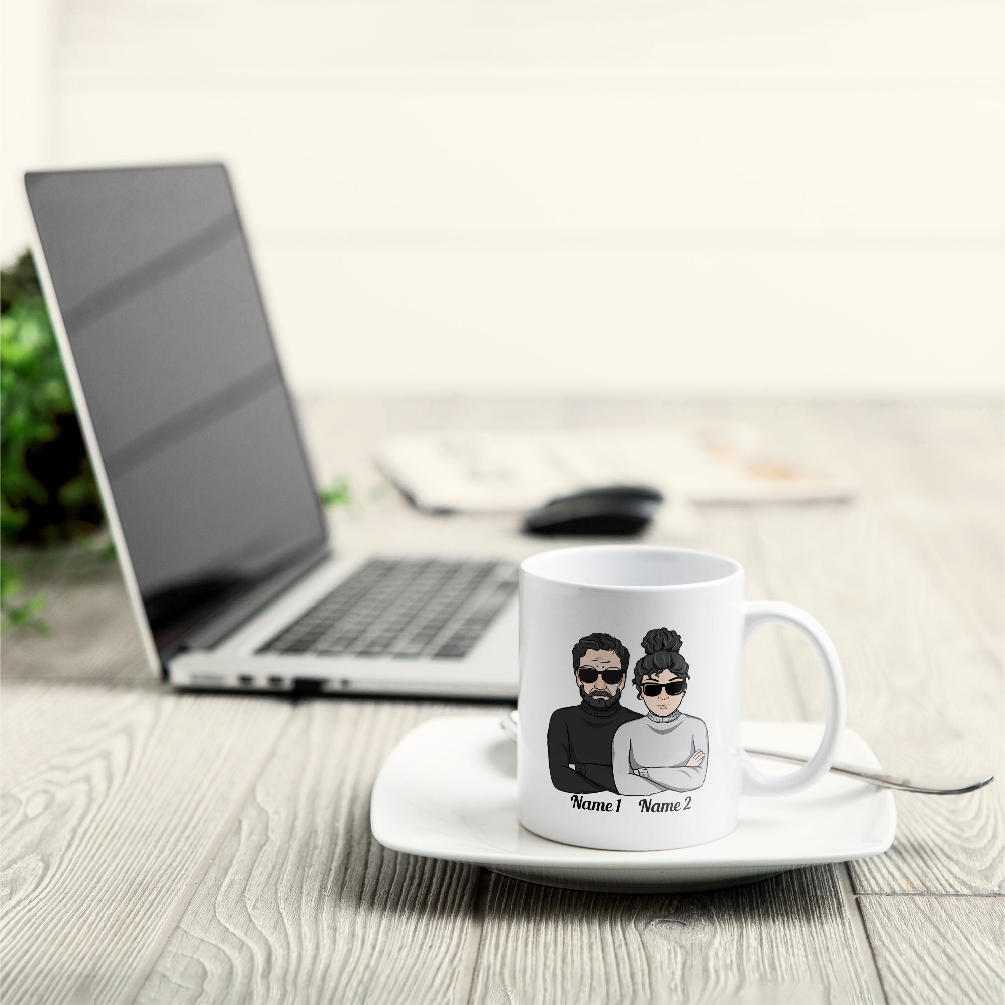 I Like My Coffee Hot Like My Wife, Girlfriend - Personalized Mug - Christmas Gift For Husband, Boyfriend